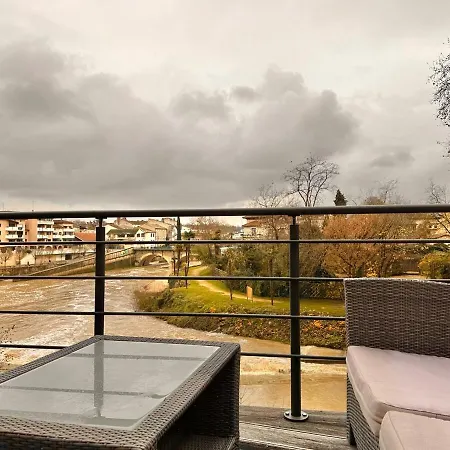 Apartmán Entre Deux Rives - Vue Sur La - Spacieux Mont-de-Marsan